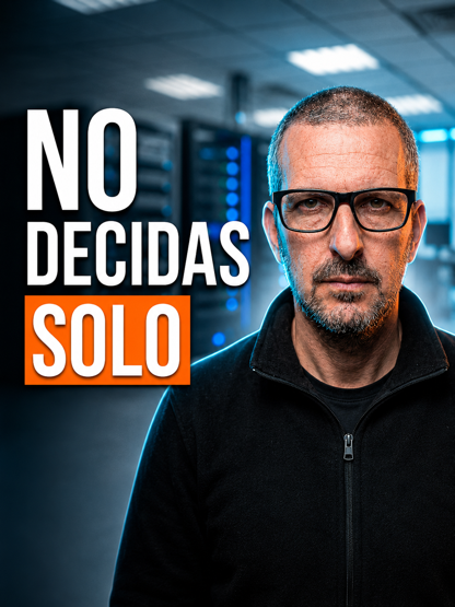 Episodio del podcast Pioneros IA sobre decisiones de tecnología e inteligencia artificial en empresas pequeñas sin equipo técnico