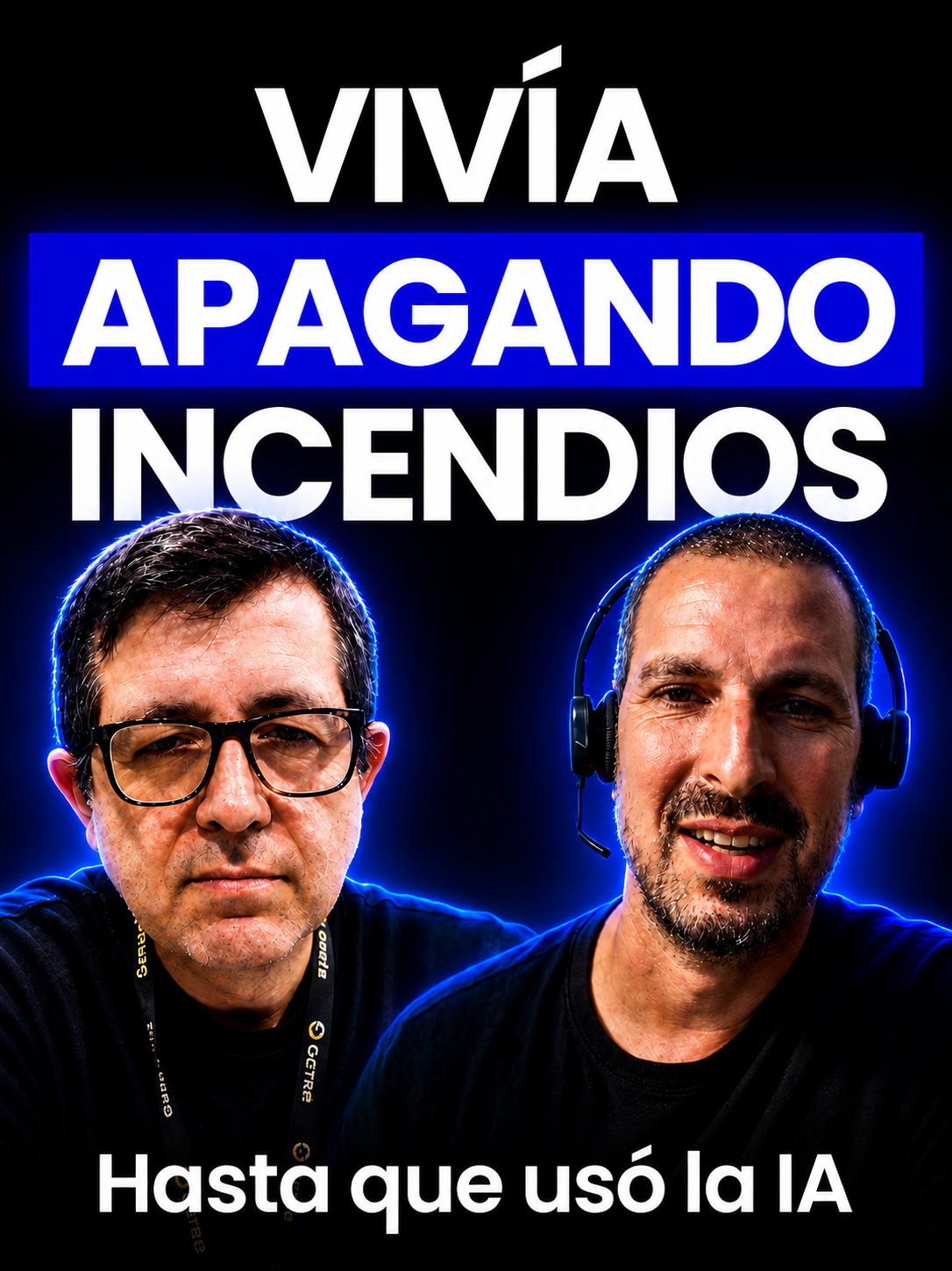 Esteban Ciravegna conversando con Pocho Costa en el podcast